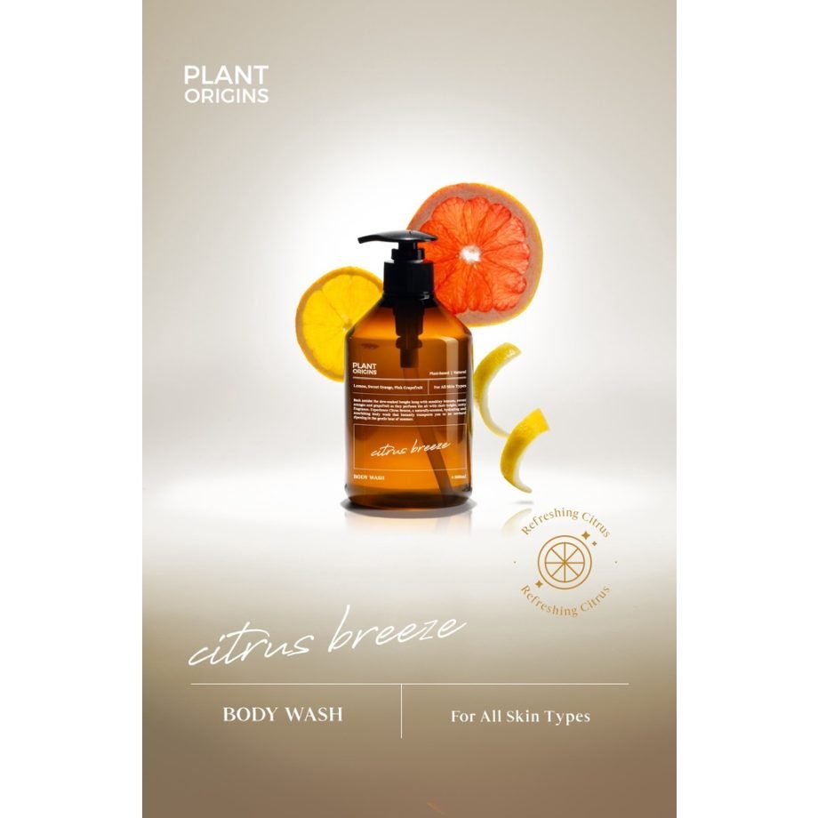 Plant Origins Citrus Breeze Body Wash (500ml)