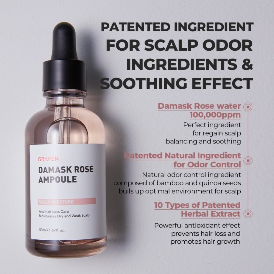 GRAFEN Damask Rose Moisture Ampoule 50ml