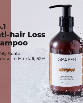 GRAFEN Hinoki Shampoo 500ml [For Oily & Sensitive Scalp]