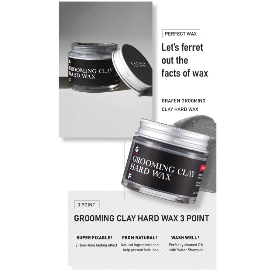 GRAFEN Grooming Clay Hard Wax 75ml