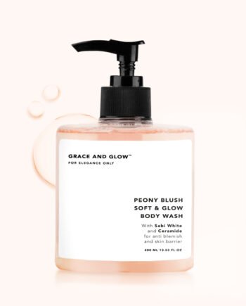 Grace and Glow Peony Blush Soft & Glow Solution Body Wash Perfume Shower Gel