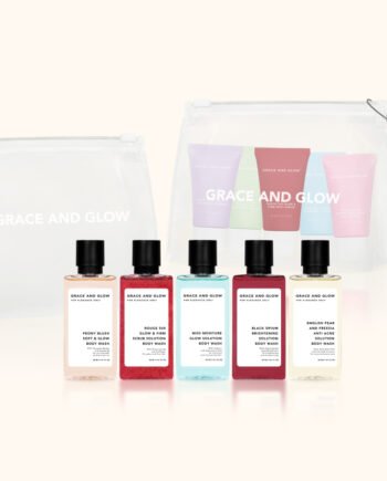 Grace and Glow BUNDLE Travel Size Kit Body Wash + Body Serum