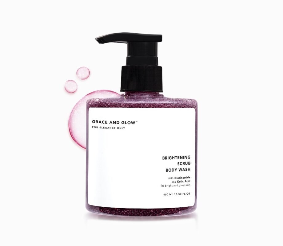 Grace and Glow NEW PRODUCT Brightening Scrub Body Wash