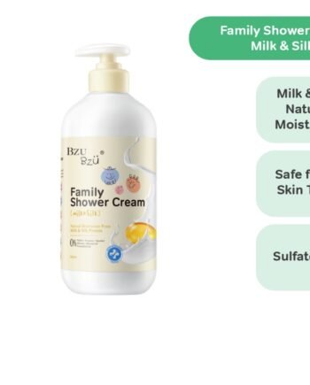 BZU BZU Family Shower Cream Milk & Silk (800ml)