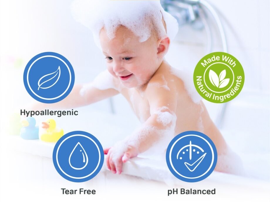 BZU BZU Head to Toe Baby Wash 600ml