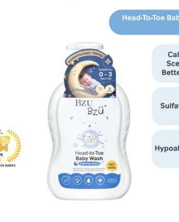 BZU BZU Head to Toe Baby Wash 600ml