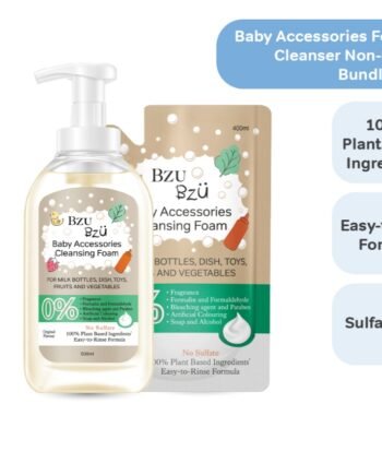 BZU BZU Baby Accessories Foaming Cleanser Non-Flavour With Refill Pack
