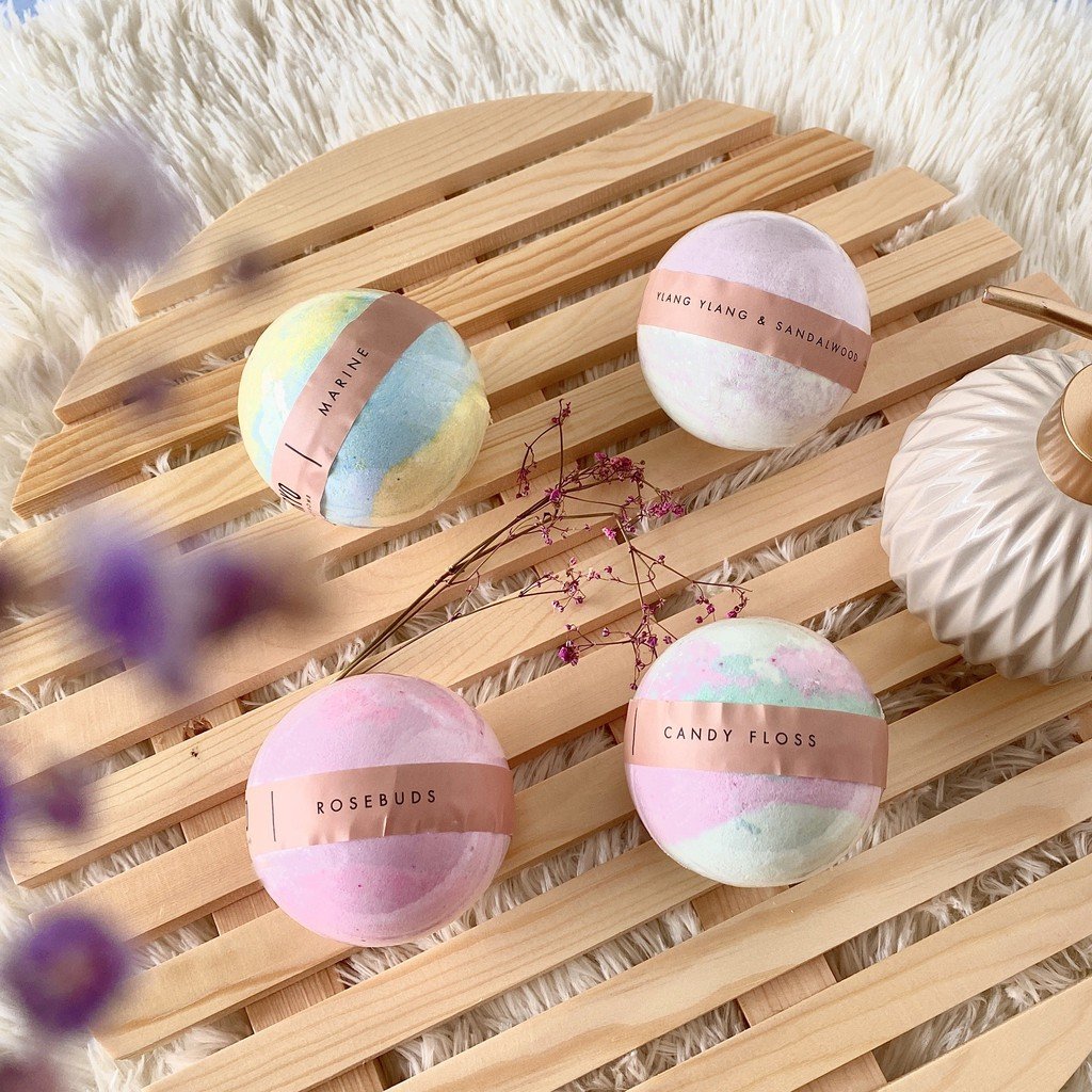 RYO Lifestyle Signature Aroma Bath Bomb Premium Fun Bathtub Shower Vacation Fragrance Bubble Bath Safe
