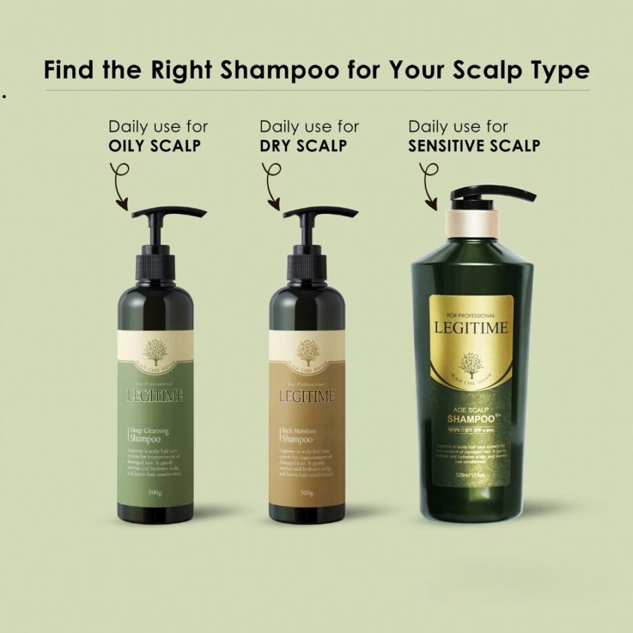 LEGITIME Deep Cleansing Shampoo (300g)