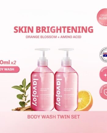 lavojoy Let It Glow Body Wash 300ml | Brightens | Moisturize | Strengthen Skin Barrier