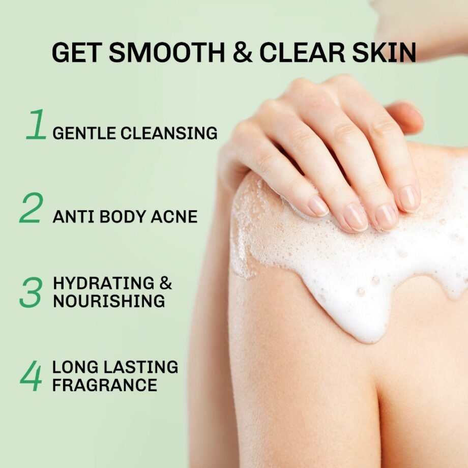 lavojoy Solve It Now Body Wash 300ml | Anti Back Acne | Deeply Moisturize | Smoothen Skin | Gently Exfoliate