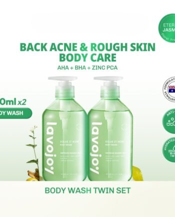 lavojoy Solve It Now Body Wash 300ml | Anti Back Acne | Deeply Moisturize | Smoothen Skin | Gently Exfoliate