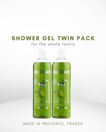 Une Olive Shower Gel with Extra Virgin Olive Oil & Olive Squalane Twin Pack (500ml x 2)