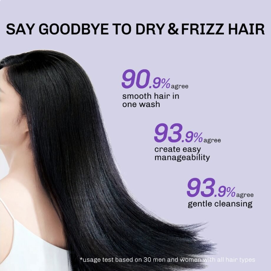 lavojoy Smooth Shampoo 300ml | Anti-Frizz | Deeply Nourish | Reveal Smooth Hair | Hair Treatment