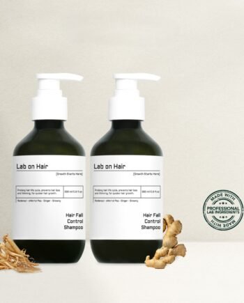 Lab On Hair 2 Pcs HairFall Control Shampoo - Root Booster Syampo for Hair Growth with Redensyl Syampu